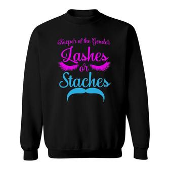 Keeper Of The Gender Lashes Or Stashes For Women Sweatshirt | Mazezy