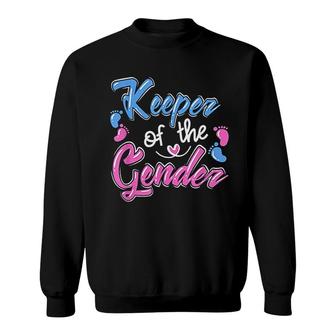 Keeper Of The Gender Reveal Announcement Sweatshirt | Mazezy