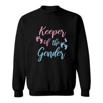 Keeper Of The Gender Reveal Sweatshirt | Mazezy