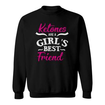 Ketones For Women Keto Girl Sweatshirt | Mazezy
