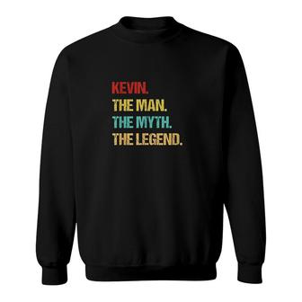Kevin Name Kevin Gift Sweatshirt | Mazezy