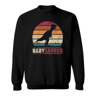 Kids Babysaurusrex Dinosaur Pajama Toddlers Newborn Baby Dino Sweatshirt | Mazezy