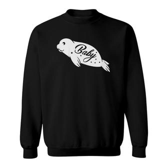 Kids Funny Baby Leopard Seal Sweatshirt | Mazezy