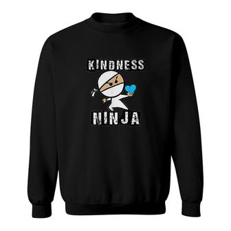 Kindness Ninja Choose Kind Anti Bullying Movement Sweatshirt | Mazezy UK