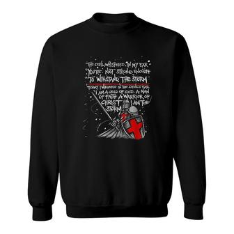 Knight Templar Gift God Sweatshirt | Mazezy