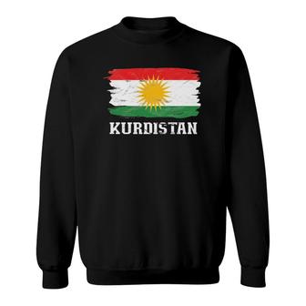 Kurdistan Flag Kurds Kurdish Sweatshirt | Mazezy