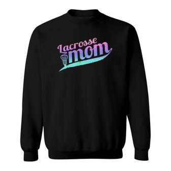 Lacrosse Mom - Proud Lax Mother Gift Hoody Sweatshirt | Mazezy