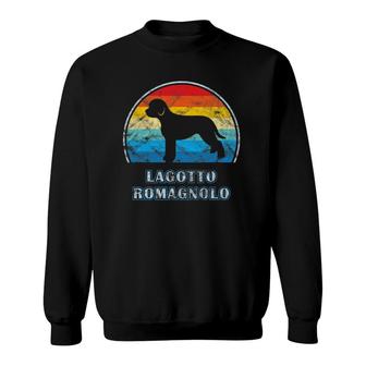 Lagotto Romagnolo Vintage Design Dog Sweatshirt | Mazezy
