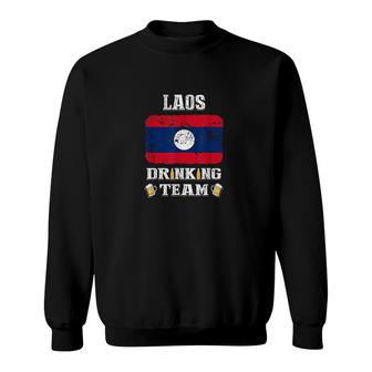 Laos Drinking Team Sweatshirt | Mazezy