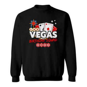Las Vegas Birthday - Vegas Trip 2022 - Vegas Birthday Squad Sweatshirt - Thegiftio UK