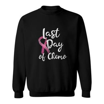 Last Day Of Chemo Gift Sweatshirt | Mazezy