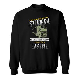 Lastbil Svenska1 Sweatshirt | Mazezy