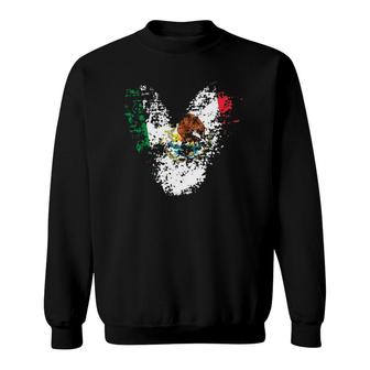 Latin America Heart Proud Mexican Mexican Flag Mexico Sweatshirt | Mazezy