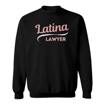 Latina Lawyer Abogada Law Student Esquire Graduation Sweatshirt | Mazezy