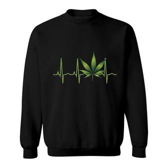Leaf Heartbeat Gift Sweatshirt | Mazezy