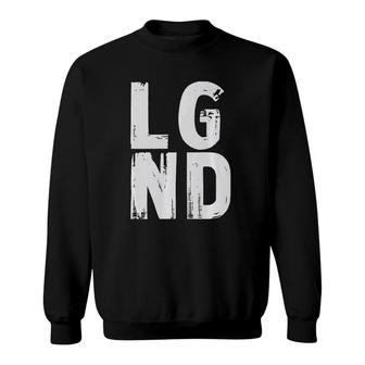Legend Lgnd Bold Letters Premium Sweatshirt | Mazezy