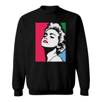 Legend Madonna-Pop Art Sweatshirt | Mazezy