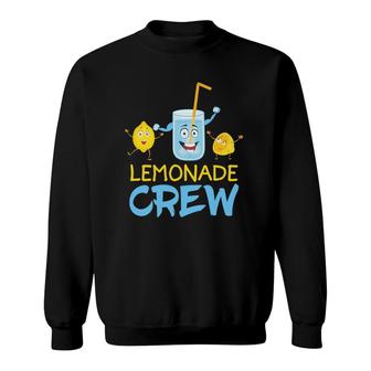Lemonade Crew Lemon Boss Juice Stand Gift Sweatshirt | Mazezy