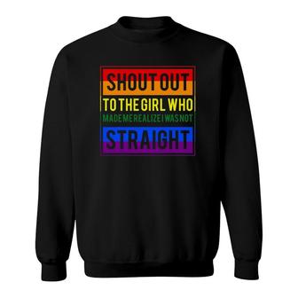 Lesbian Funny Lesbian Tee For Gay Pride Sweatshirt | Mazezy