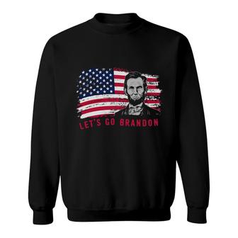 Let's Go Brandon - Lincoln Sweatshirt | Mazezy