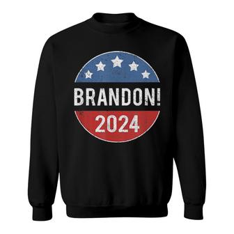 Let’S Go Brandon Patriotic 2024 Brandon Tee Sweatshirt | Mazezy