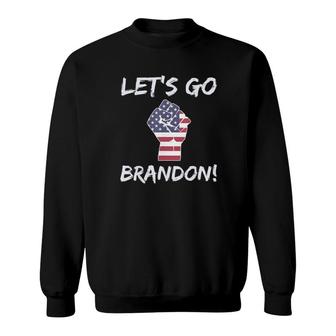 Let’S Go Brandon Patriotic Halloween Meme Sweatshirt | Mazezy AU