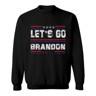 Lets Go Brandon Tee Funny Trendy Sarcastic Let's Go Brandon Sweatshirt | Mazezy