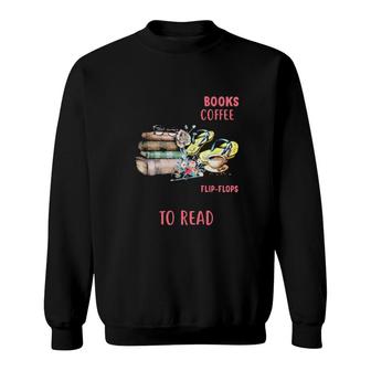 Lets Go On An Adventure Ill Get The Books You Get The Coffee Sweatshirt | Mazezy