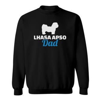 Lhasa Apso Dad Dog Lover Sweatshirt | Mazezy