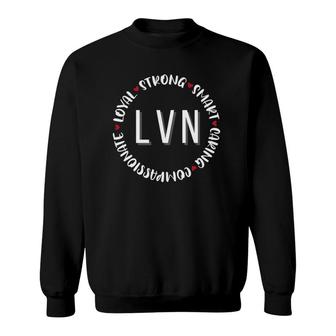 Licensed Vocational Nurse Gifts Lvn Nurses Medical Love Sweatshirt | Mazezy
