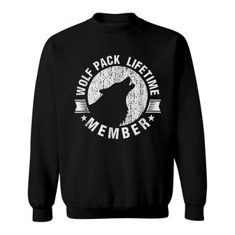 Lifetime Wolf Pack Member Sweatshirt | Mazezy