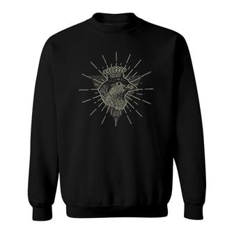 Liftoach Pandemonium Demon Crown Sweatshirt | Mazezy CA