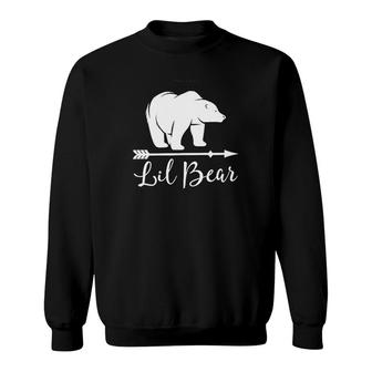 Lil Bear Boys Cute Baby Gift Sweatshirt | Mazezy