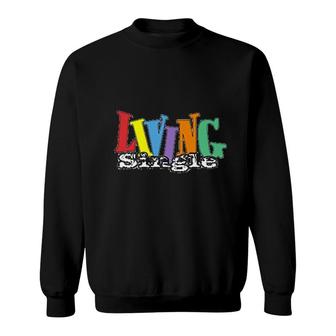 Living Single Retro 90s Comedy Sweatshirt | Mazezy