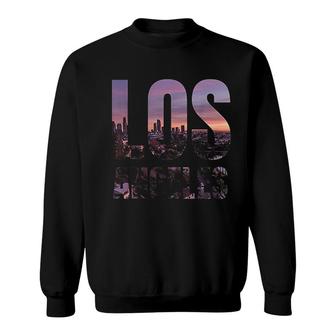 Los Angeles Skyline Sweatshirt | Mazezy DE