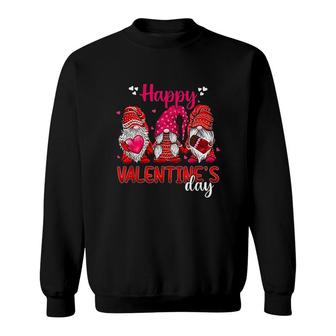 Love Gnome Squad Happy Valentine Gnome Sweatshirt - Thegiftio UK