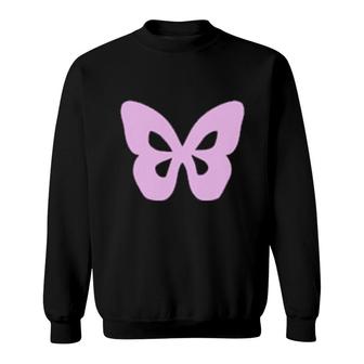 Luna Li Brown Butterfly  Sweatshirt