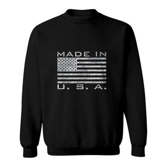Made In Usa Made In America Us Flag Stars And Stripes Sweatshirt - Thegiftio UK