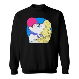 Madonnas True Blue Artwork Sweatshirt