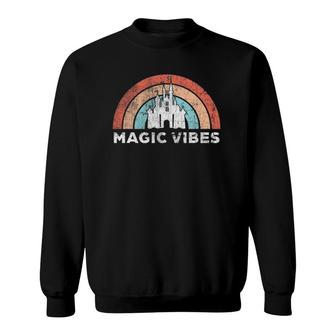 Magic Vibes Cute Matching Vacation Tops Sweatshirt | Mazezy