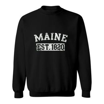 Maine Est 1820 Sweatshirt | Mazezy