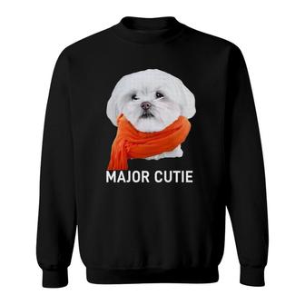 Maltese Dogs Lover Puppy Owner Maltipoo Mix Fans Design Sweatshirt | Mazezy