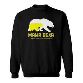Mama Bear Ewings Sarcoma Awareness For Women Men Sweatshirt | Mazezy