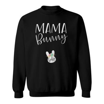 Mama Bunny Baby Bunny - Easter Pregnancy Announcement Sweatshirt | Mazezy