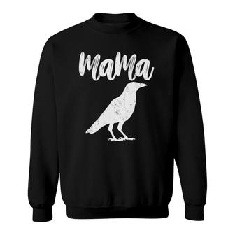 Mama Crow Vintage Gift Ideas For Mother Sweatshirt | Mazezy