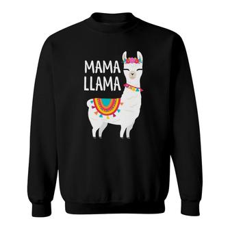 Mama Llama For Women Sweatshirt | Mazezy