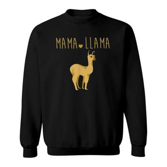 Mama Llama Funny Gift For Mother&39S Day Sweatshirt | Mazezy