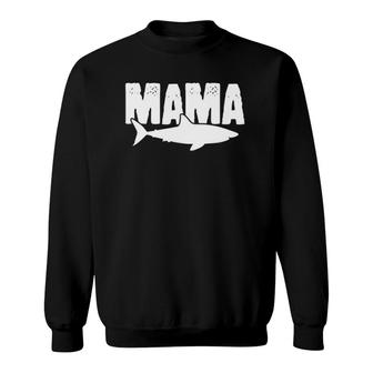 Mama Shark Marine Biologist Mom Mothers Day Gift Sweatshirt | Mazezy