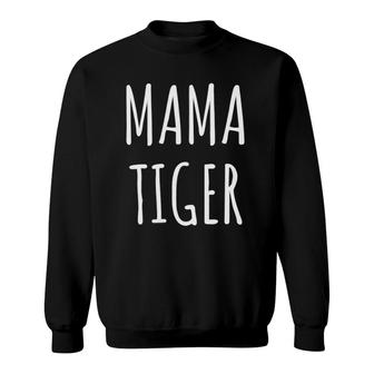 Mama Tiger Women Sweatshirt | Mazezy