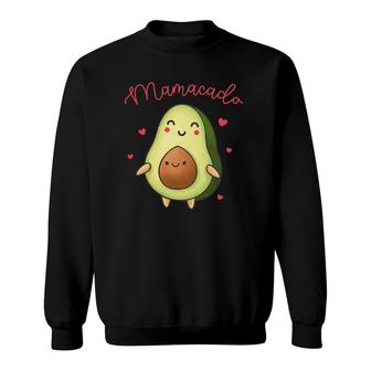 Mamacado Funny Pregnant Avocado Lover Sweatshirt | Mazezy